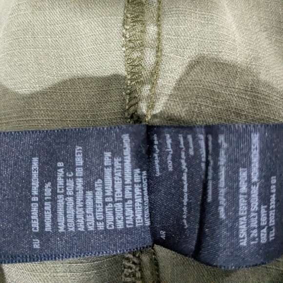 American Eagle Outfitters Olive Green Men's Shirt - Picture 9 of 9